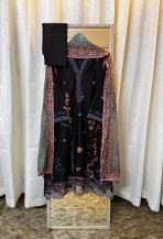 Pakistani boutique style stitched /ready to wear cotton 3 piece kamiz set