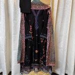 Pakistani boutique style stitched /ready to wear cotton 3 piece kamiz set