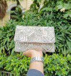 Kooky Spectrum Embellished Satin Sling Bag - Image 5