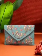 Boho Quirky Embellished Satin Sling Bag - Image 3