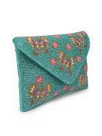Boho Quirky Embellished Satin Sling Bag - Image 6