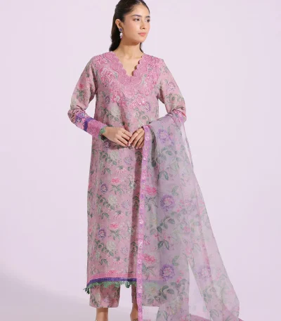 Ethnic - EMBROIDERED ROZANA SUIT (Pakistani Inspired)