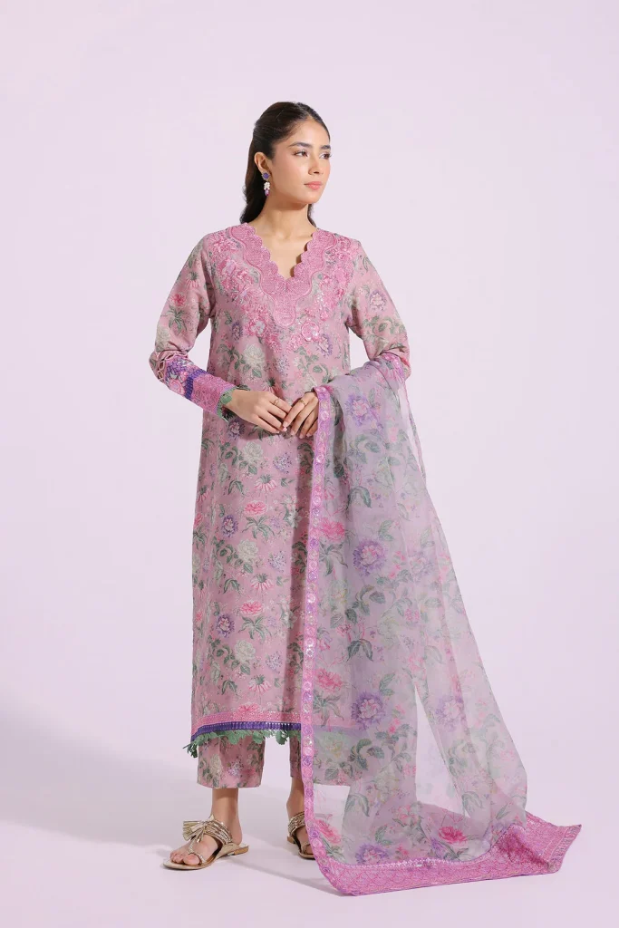 Ethnic - EMBROIDERED ROZANA SUIT (Pakistani Inspired)