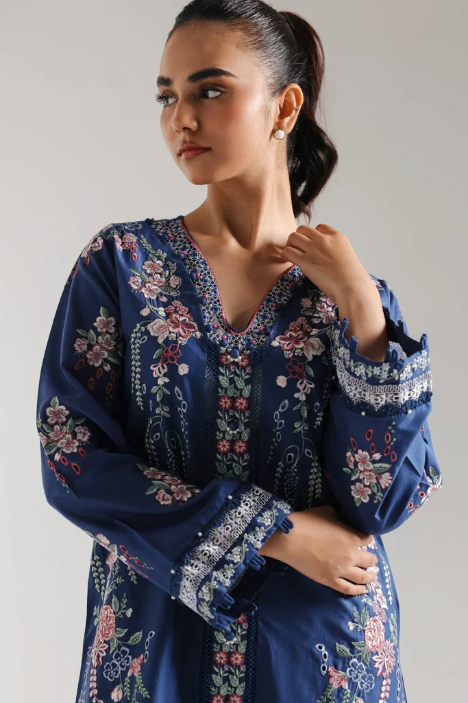 ETHNIC ROZANA EMBROIDERED SUIT