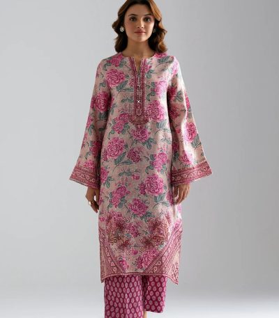 PK Brand Ethnc inspired luxury silk 3 piece kameez set