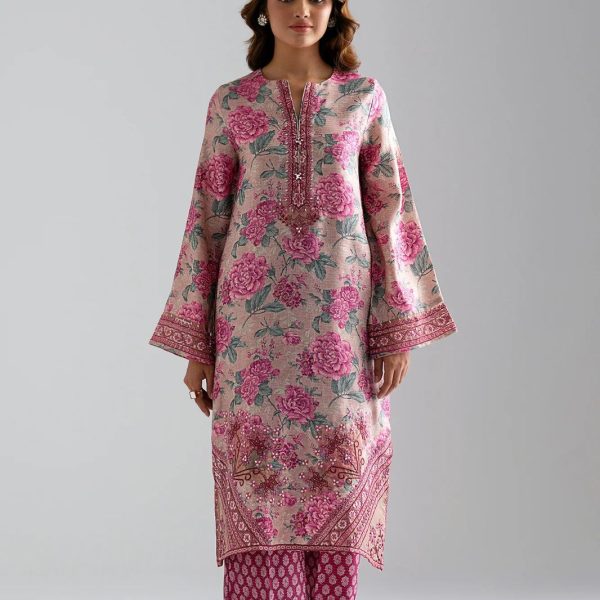 PK Brand Ethnc inspired luxury silk 3 piece kameez set