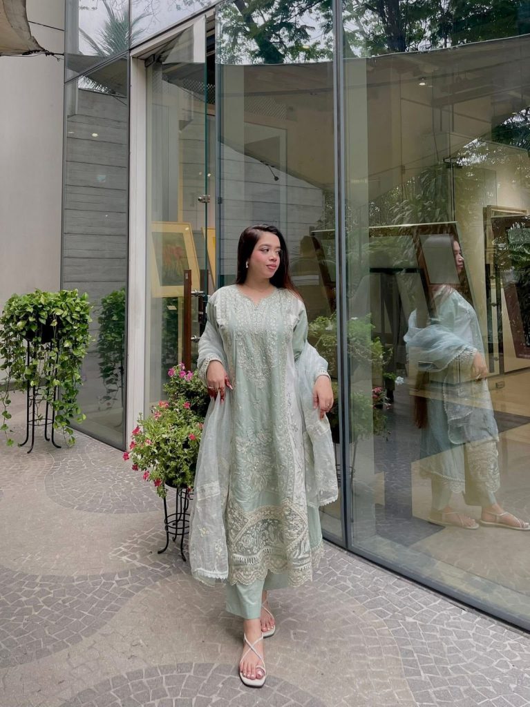 Pakistani Brand “Kanwal Malik” inspired exclusive designer stitched / ready to wear 3 piece kamiz set