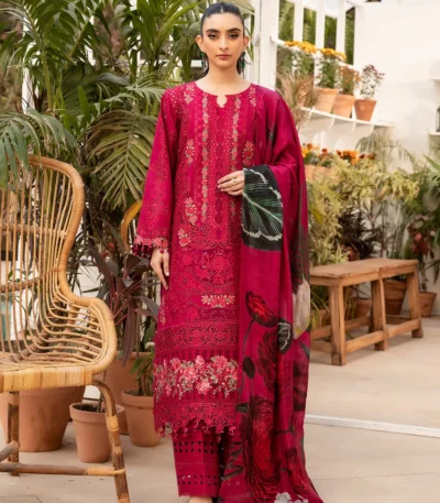 Elaf Premium | Luxury Lawn 25 | ELM-10 GULNAR